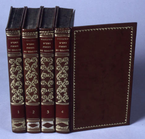 Leather Bindings with Gilt Spines